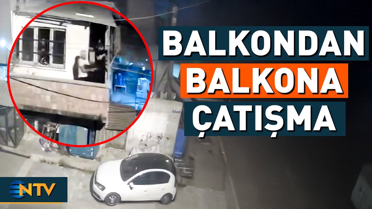 Adana'da Balkondan Balkona Silahlı Çatışma! Ortalık Savaş Alanına Döndü | NTV