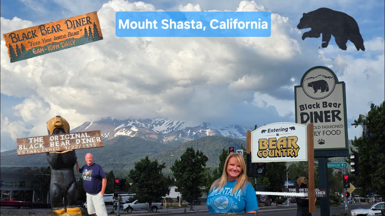 The ORIGINAL Black Bear Diner - Mt.  Shasta, California
