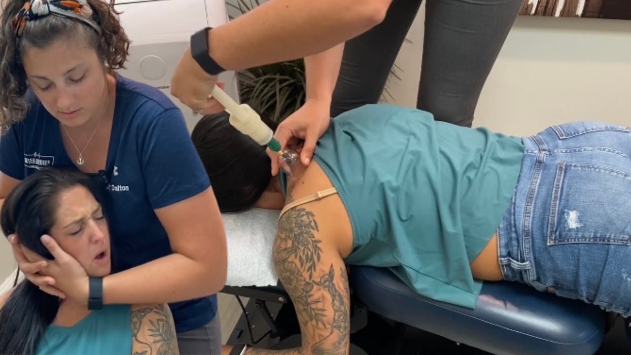 Do You Have Neck & Back Pain?  |  ASMR Adjustment and Cupping Therapy | Seven Bridges Chiropractic