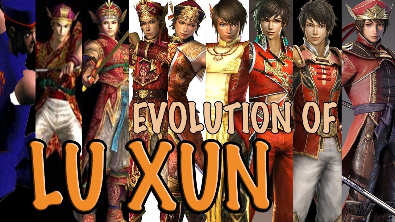 Evolution of Lu Xun from DW1 to 9