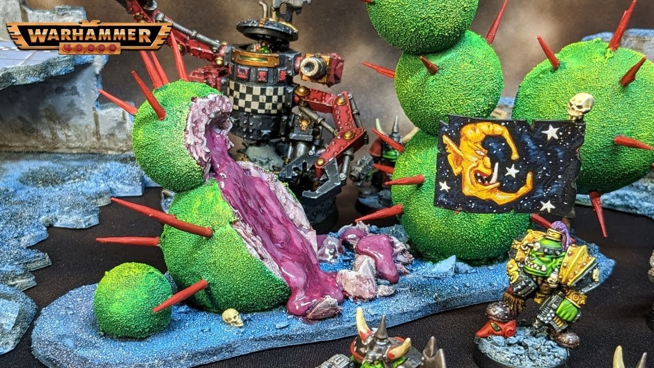 Warhammer 40,000 Retro Terrain: SCI-FI CACTI