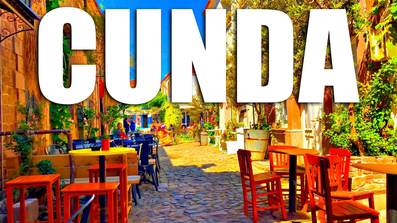 CUNDA ADASI GEZİLECEK YERLER - CUNDA ISLAND WALKING TOUR 4K #CUNDA#TRAVEL#TURKEY