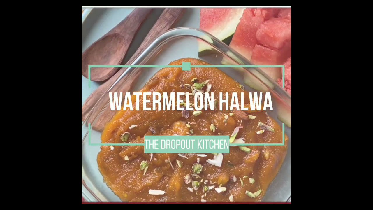#watermelon #Tarbooj #Halwa #the dropout kitchen #Shorts