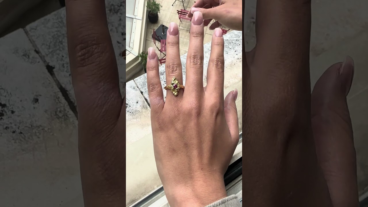Bague or jaune cadeau naissance mariage anniversaire