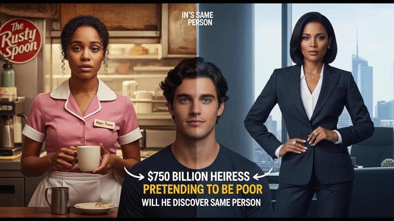 $750 Billion Heiress Pretended to Be Poor Waitress For 5 Year... Will He Discover Her Secret ?