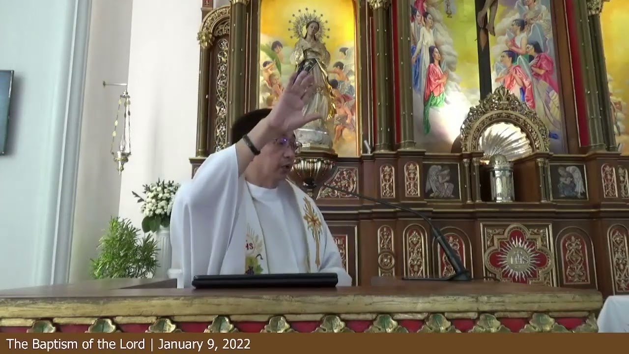 REFLECTIONS by Fr. John Morota | Gospel – Luke 3:15-16, 21-22│ January 9, 2022