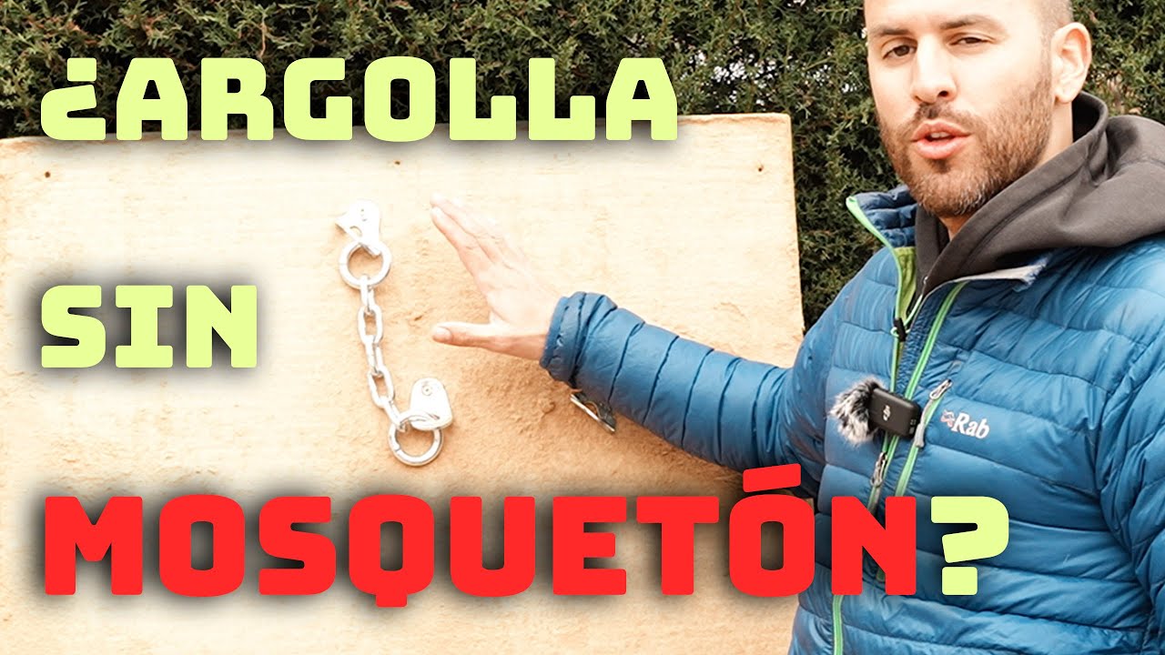 ✅ ¿Cómo pasar la Cuerda por una Reunión con Argolla y sin Mosquetón? 100% Seguro ⭐️