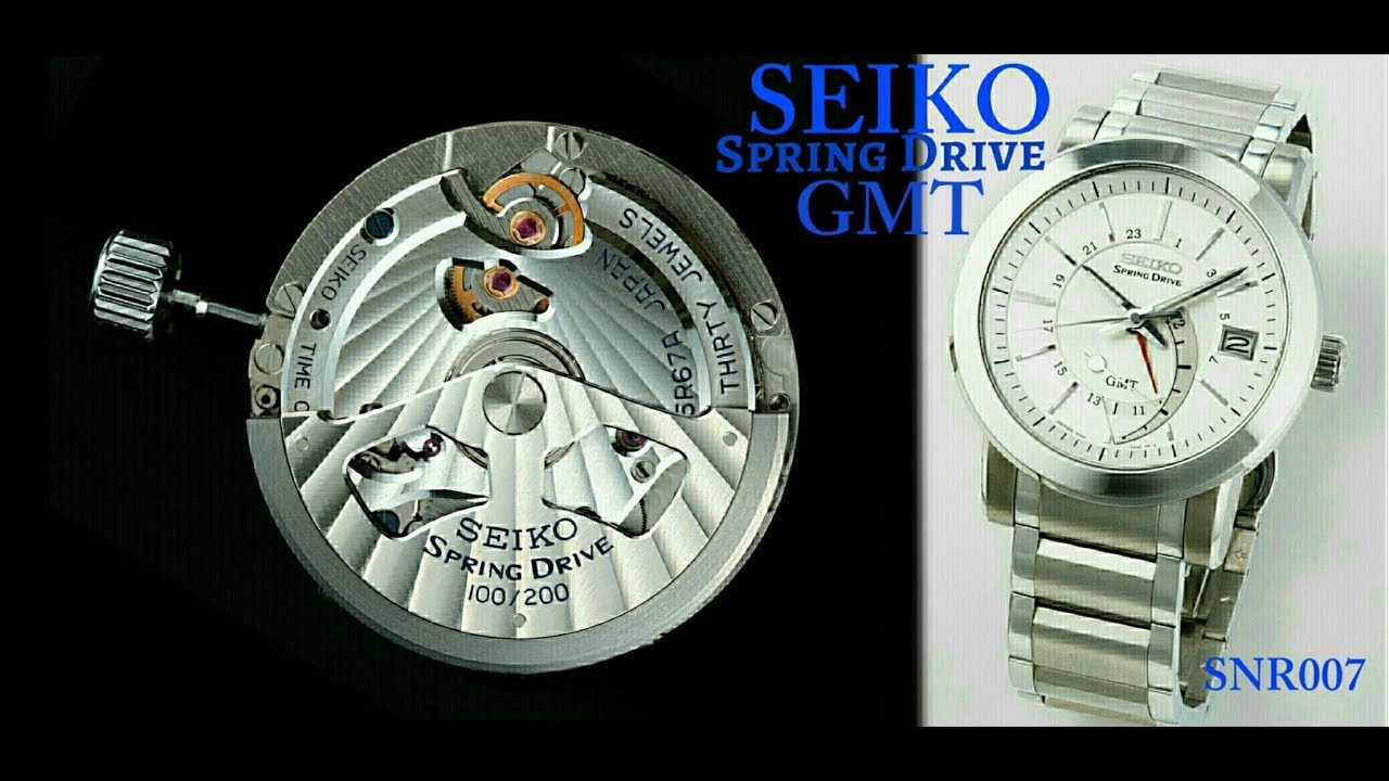 Японская часовая революция или Seiko Spring Drive GMT!