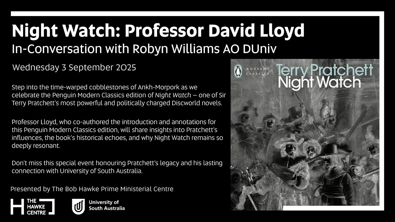 Night Watch: Professor David Lloyd In-Conversation with Robyn Williams AO DUniv