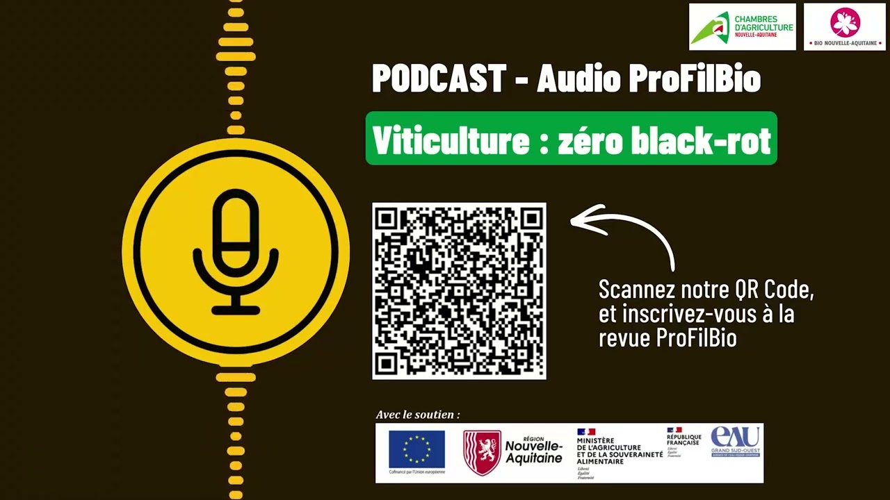 PODCAST - Audio ProFilbio / Viticulture : zéro black-rot