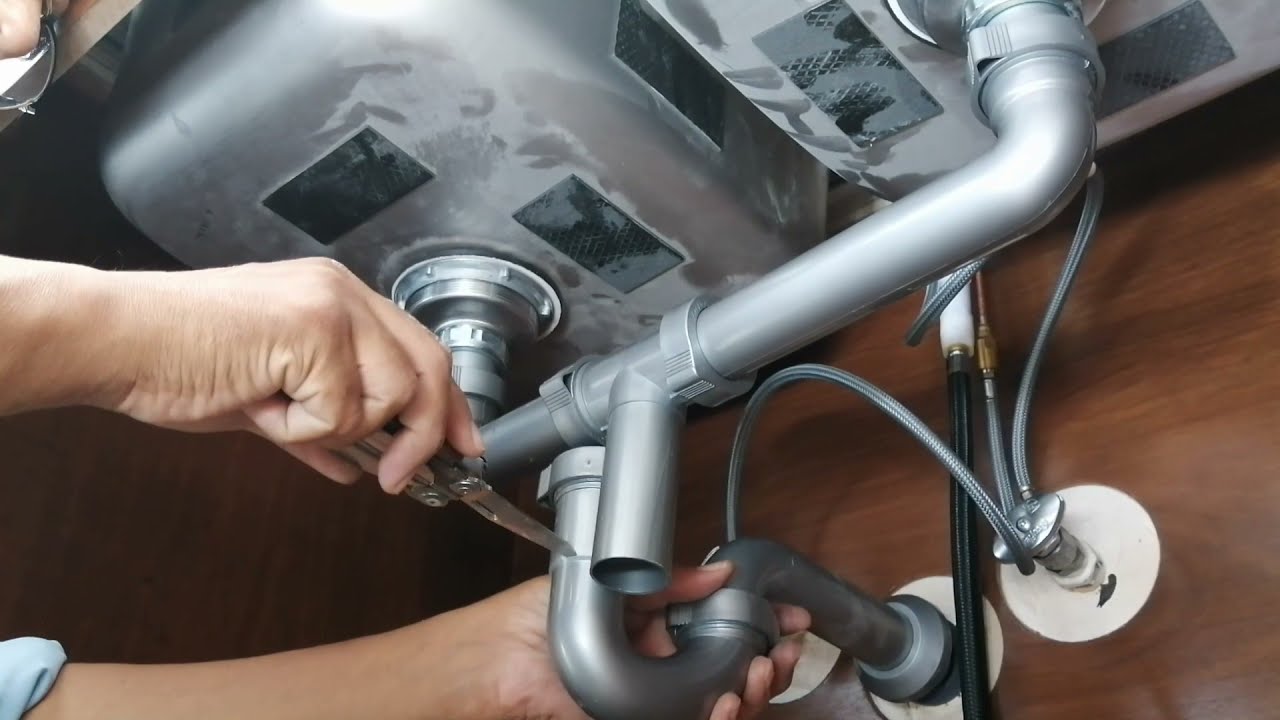 Instalación de Tarja doble