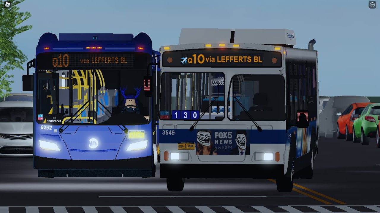 MTA Roblox Busses | Some Q10 action