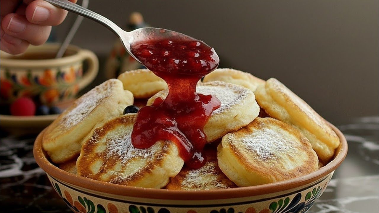 Nur 2 Hauptzutaten und das Frühstück ist fertig! Die fluffigsten Oladji