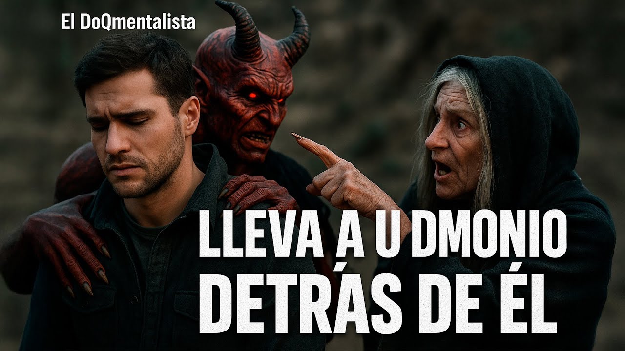 Hombre lleva un demonio sin saberlo hasta que una bruja se lo dice