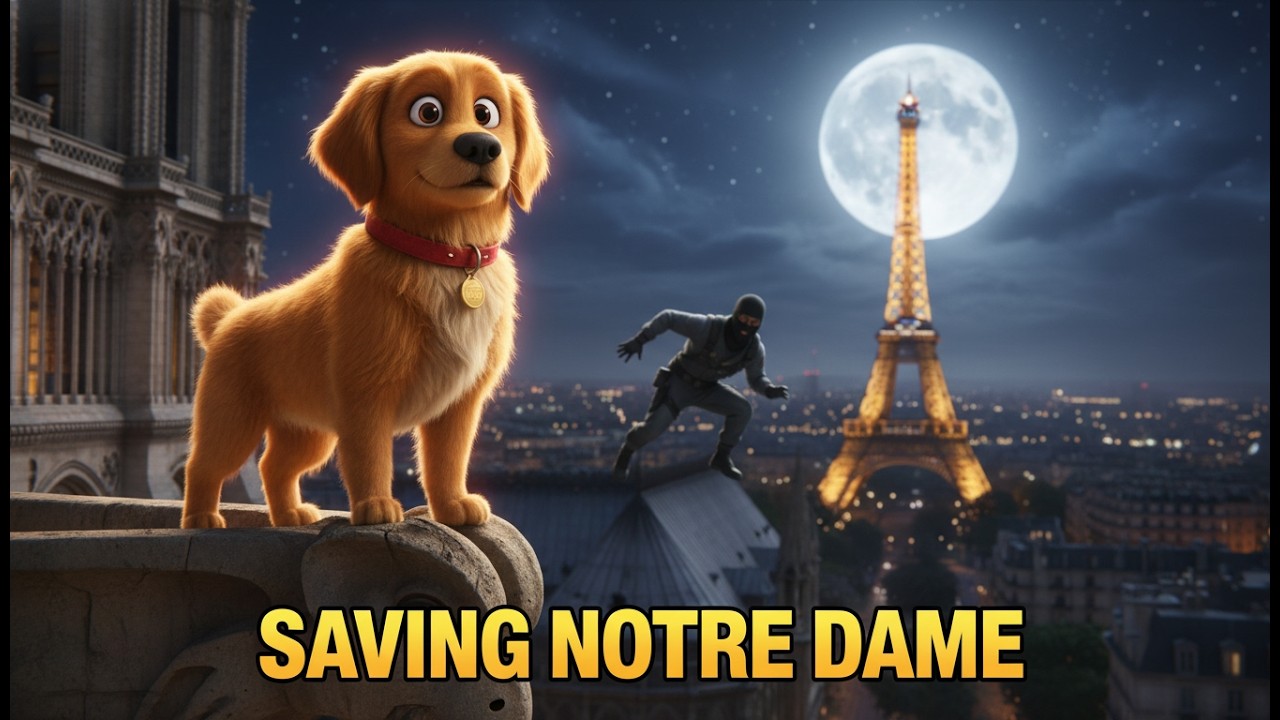 Buddy the Hero Dog, Notre Dame Mystery, Action Adventure 2026: The Rooftop Chase!