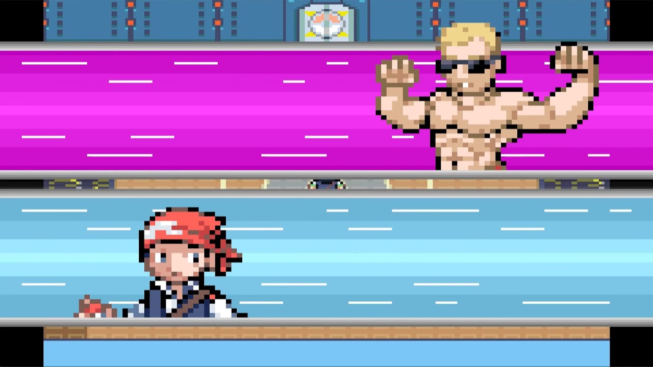 Pokemon Black Pearl Emerald - vs Elite Four Steve