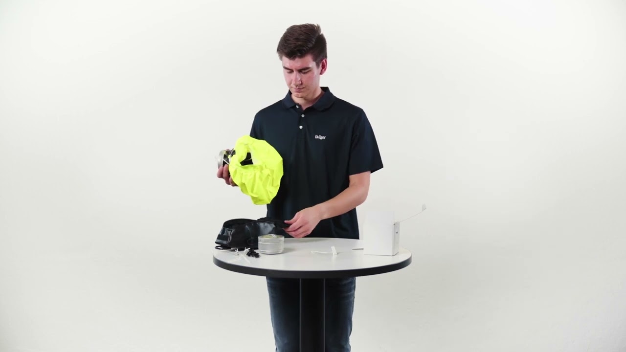 Dräger PARAT® Soft Pack Donning Instructions