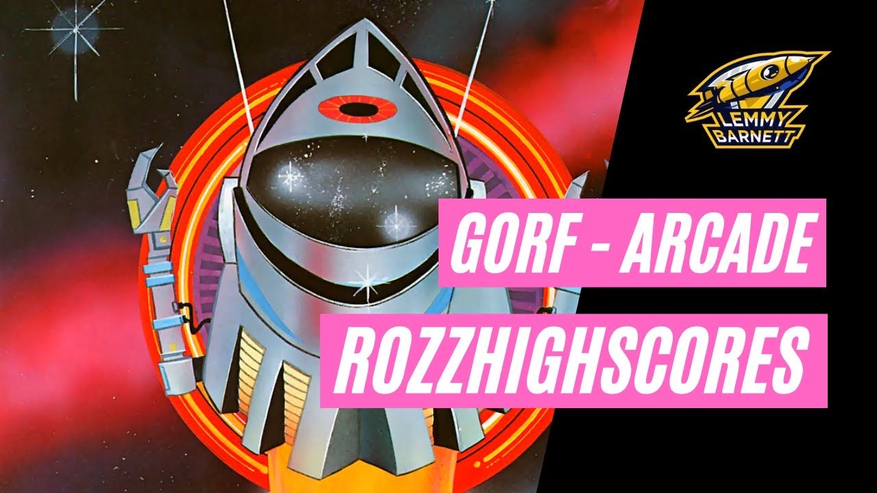 Gorf (1981) - Arcade - MiSTer core - Full game/walkthrough - #rozzhighscores