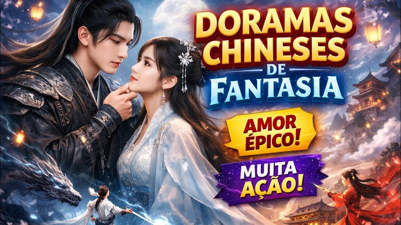 4 Doramas Chineses de Fantasia Que Vão Te Viciar
