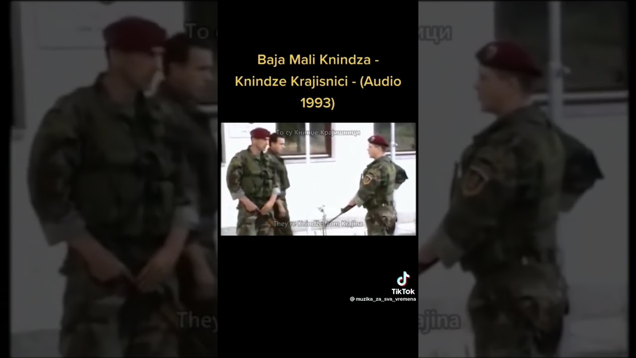 Baja Mali Knindza-Knindze Krajisnici