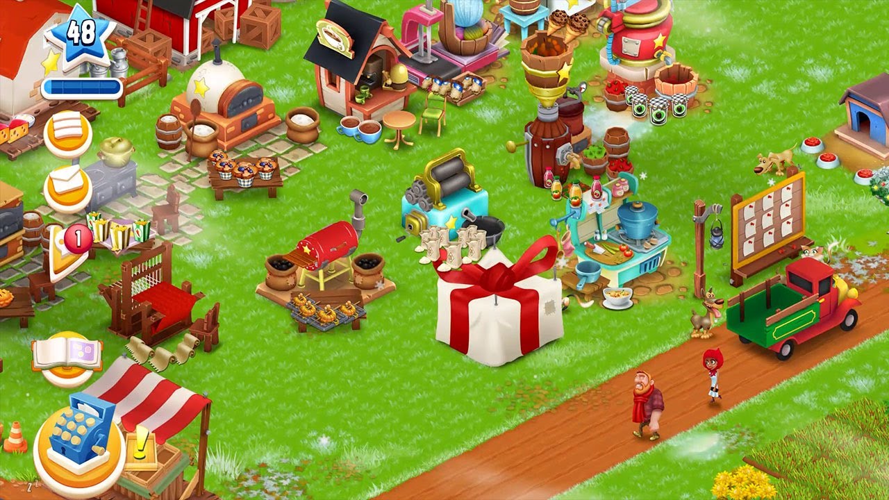 Hay Day ROAD to LEVEL 100 #10 - New Machine for the Farm