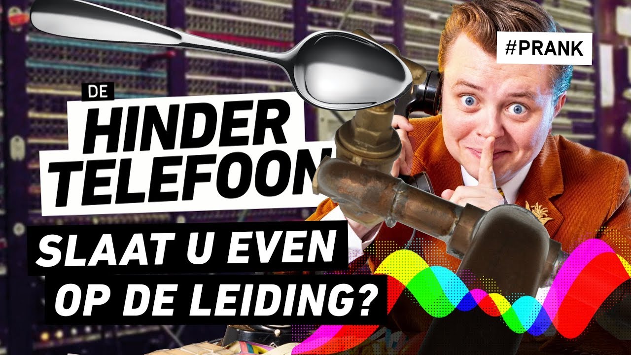 PRANK: BACTERI&Euml;N UIT DE LEIDING KLOPPEN 😂// Hindertelefoon #RIVM
