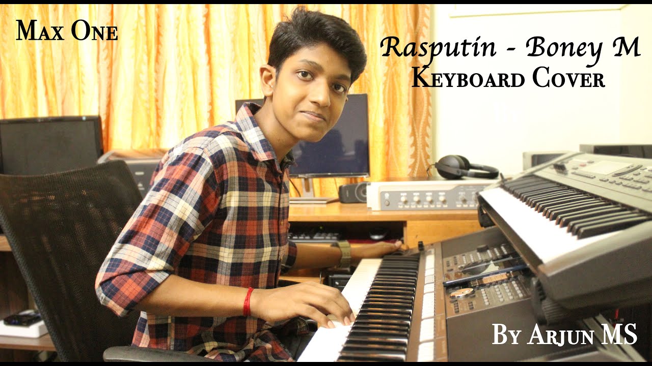 Rasputin - Boney M | Keyboard Cover | Arjun MS