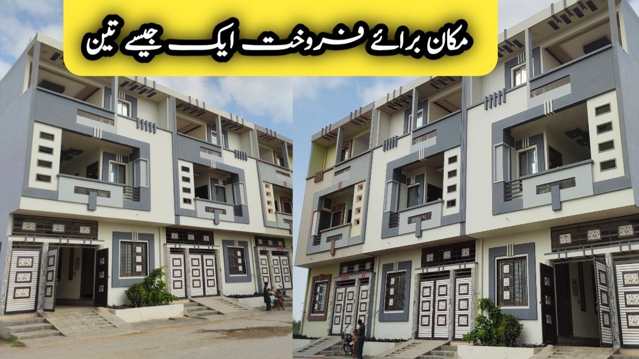 house for sale in saadi town 120 SQ yard reliable price kk property