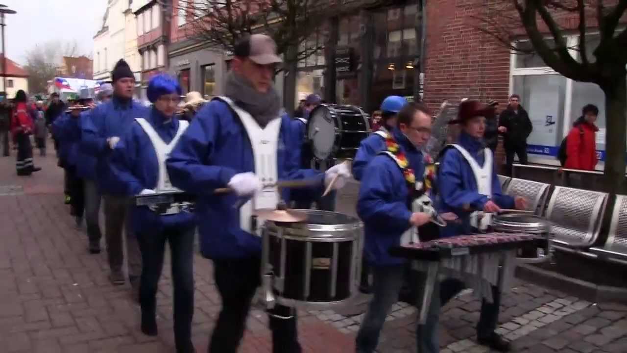 Fastnacht Stade - Umzug durch die Altstadt 2013