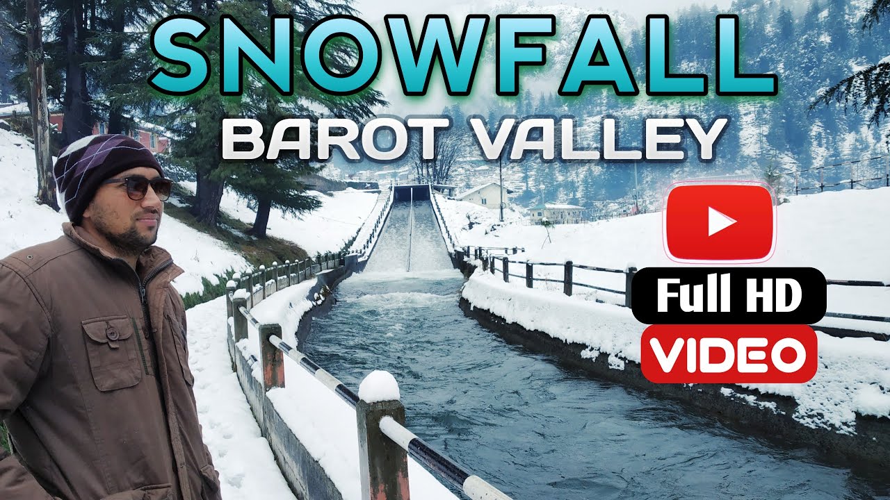 Barot valley | snowfall journey | Himachal Pradesh vlog | Himachal wala video | live snowfall
