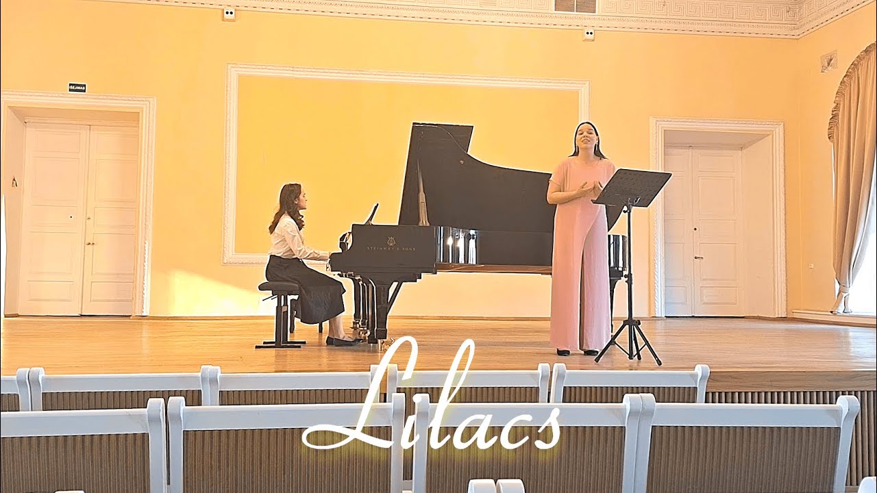 Sergei Rachmaninoff. Lilacs No. 5, op. 21