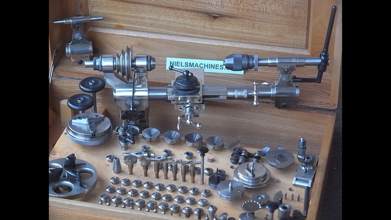 G. Boley 8mm Boxed Watchmaker Lathe Uhrmacher Drehbank