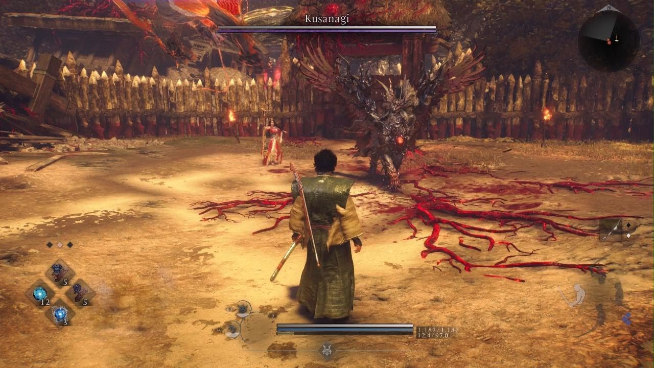Nioh 3 Kusanagi Boss Fight