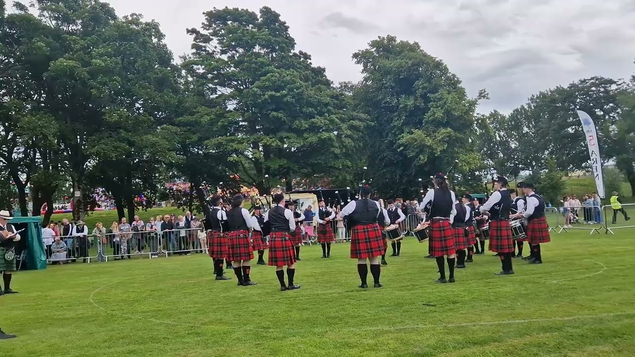 Dunbar RBL Pipeband - Scottish championships 2025