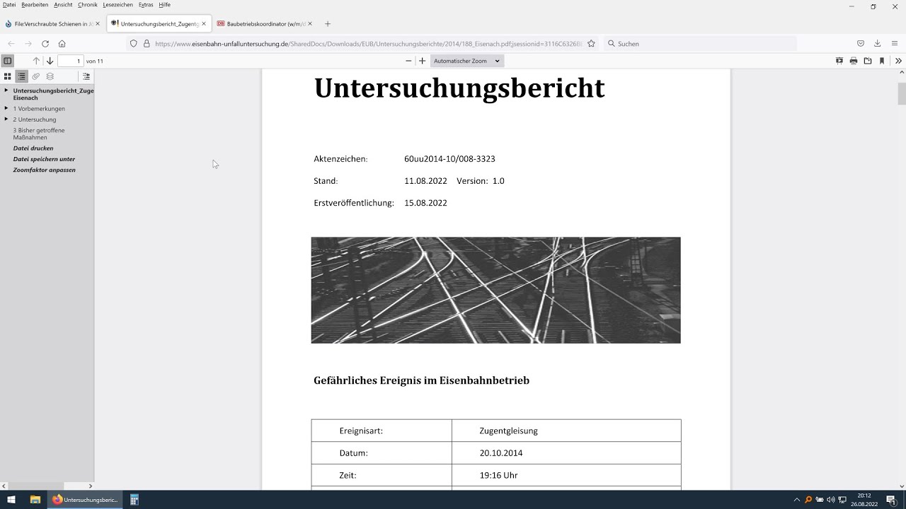 Trinkspiel: Der Schienenstoß von Eisenach