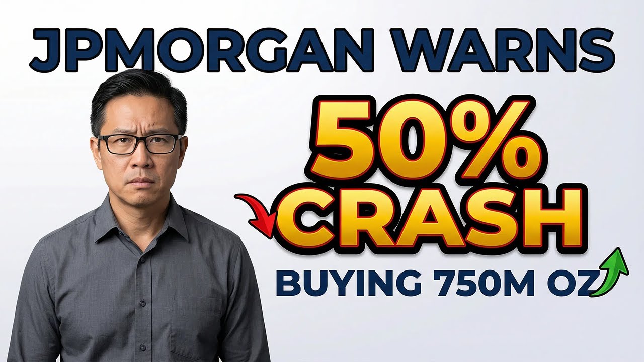 JPMorgan Warns Silver Crashes 50% While Buying 750 Million Ounces