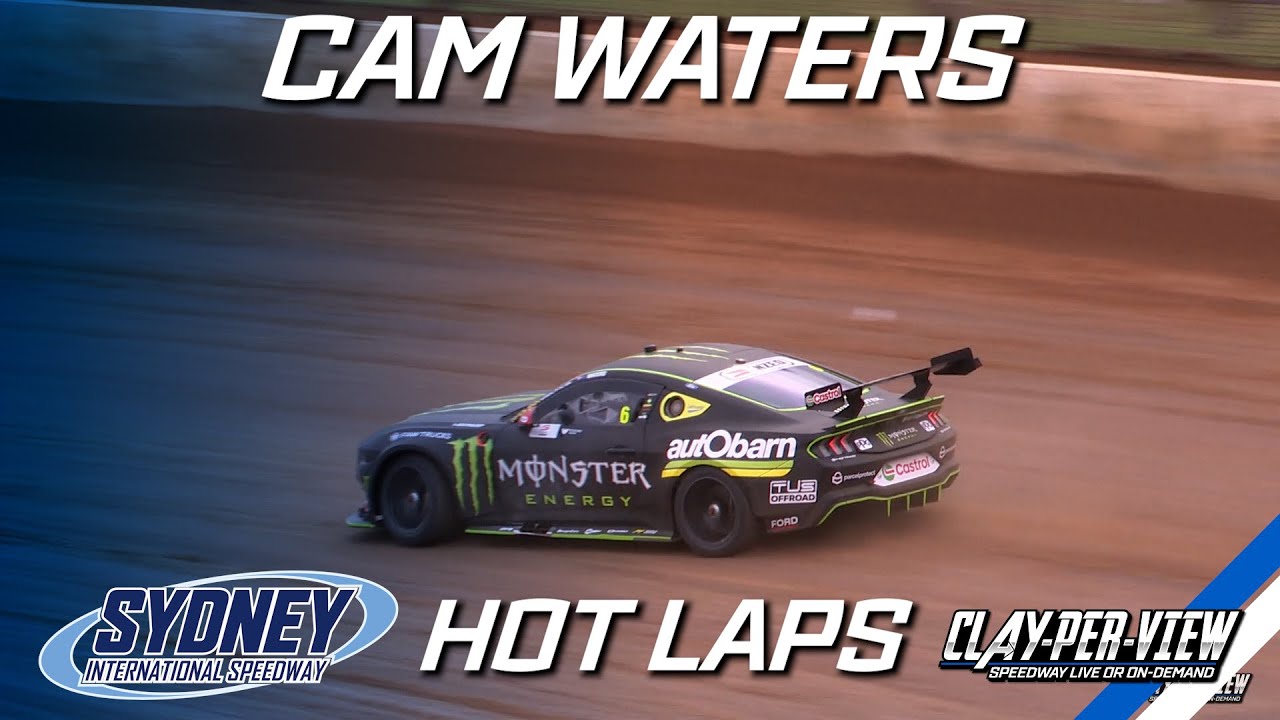 Cam Waters Laps Gen 3 Supercar | Sydney International Speedway | Clay-Per-View