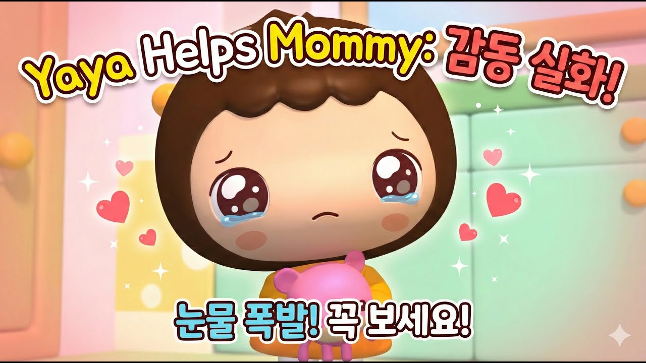 yaya helps mommy, 혼자서도 잘해요! 씩씩한 심부름 🥛 | 유아 생활 습관 영어 동화 | Helping Mommy & I Can Do It