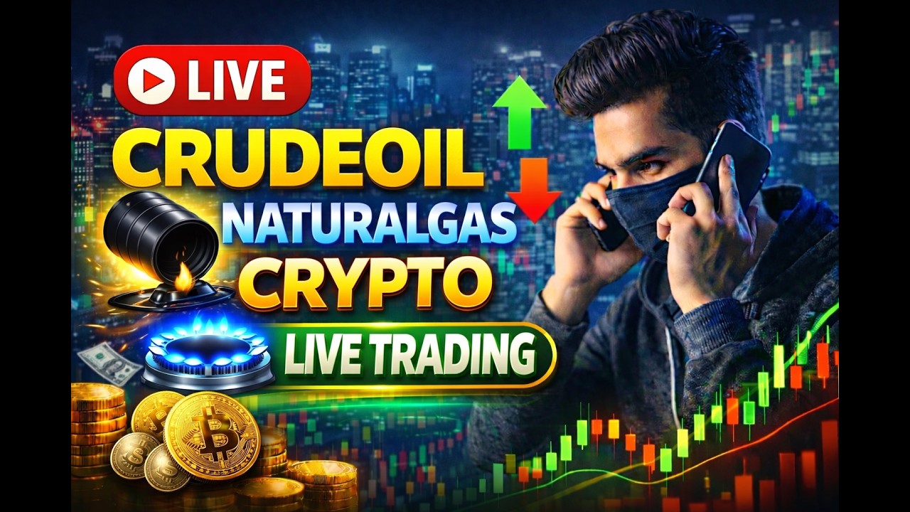 🔴27 FEB 2026 TRADING LIVE IN CRUDEOIL AND NATURALGAS,CRYPTO #crudeoillive #naturalgas #silvertrading