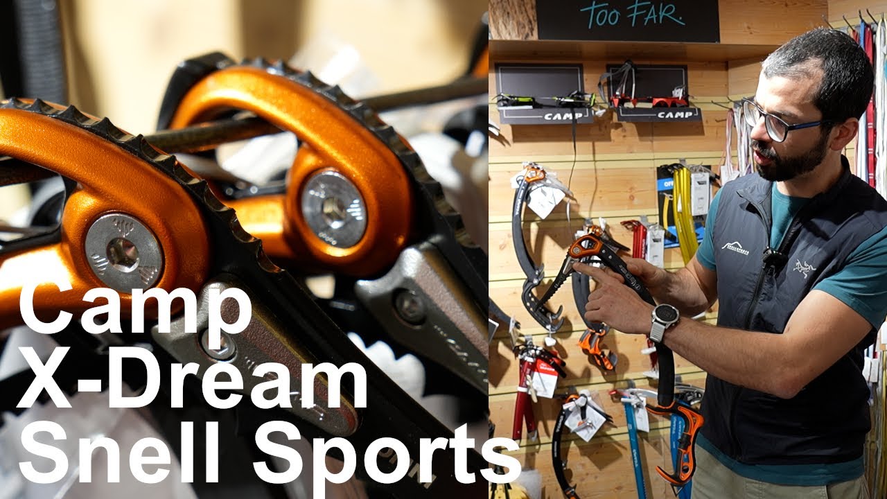 Camp Piolet X Dream Snell Sports Chamonix Mat&eacute;riel montagne alpinisme cascade de glace