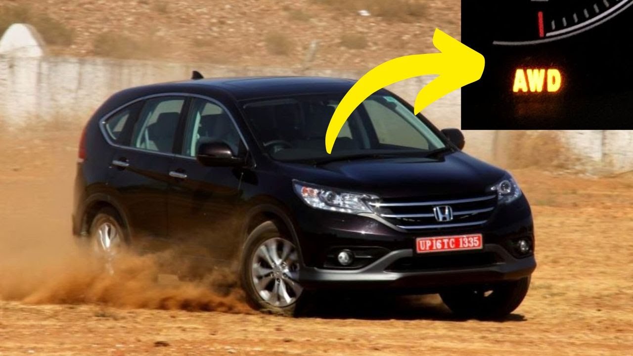 Honda CR-V 2012-2014 AWD light flashing