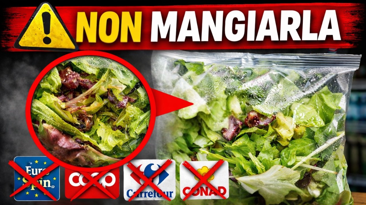 ATTENZIONE a Queste INSALATE in BUSTA ⚠️ (4 Marche Bocciate)