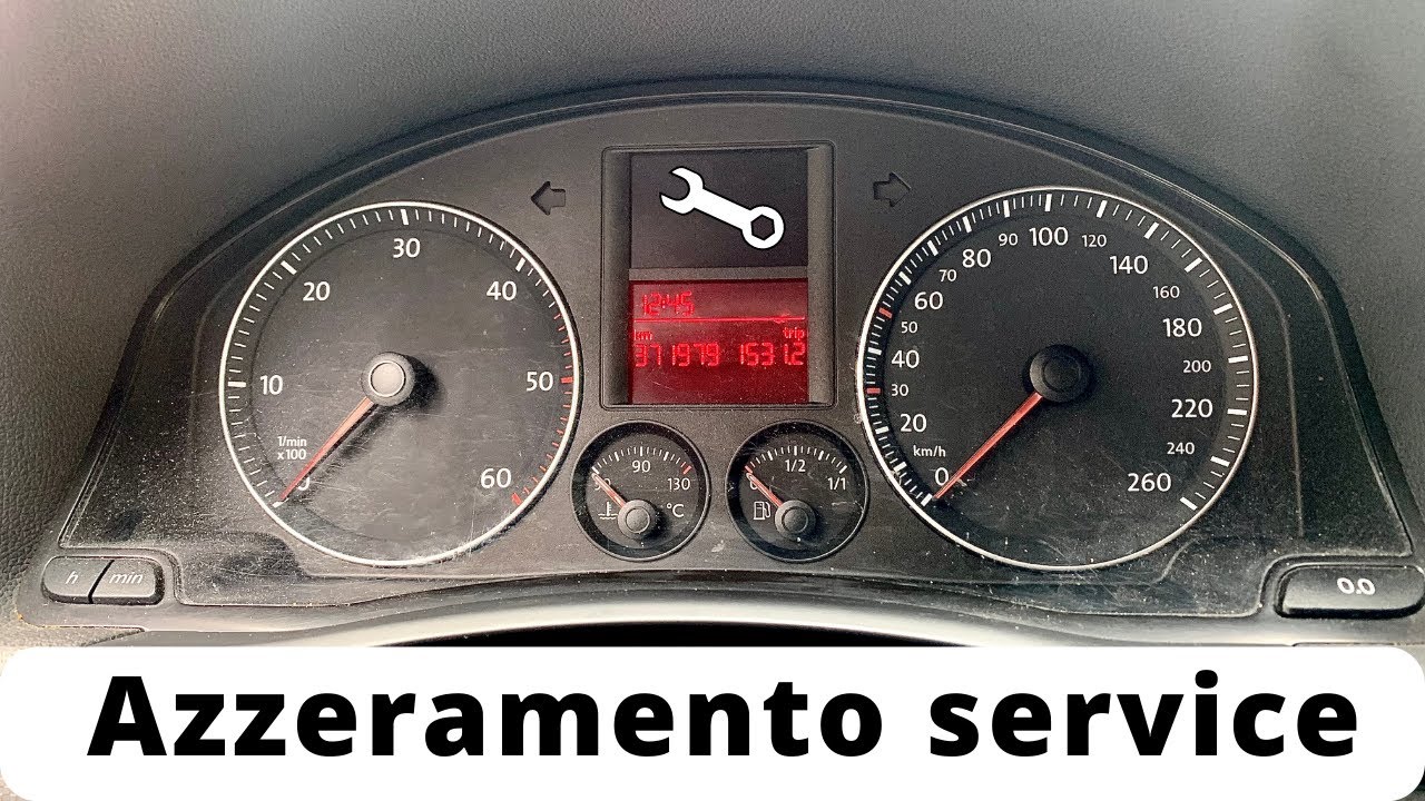 Come Azzerare il Service GOLF 5 Fai da te