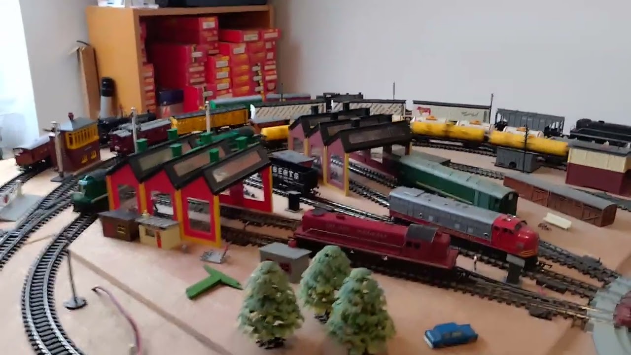 Early Tri-ang switchers and CP single ended diesel.
