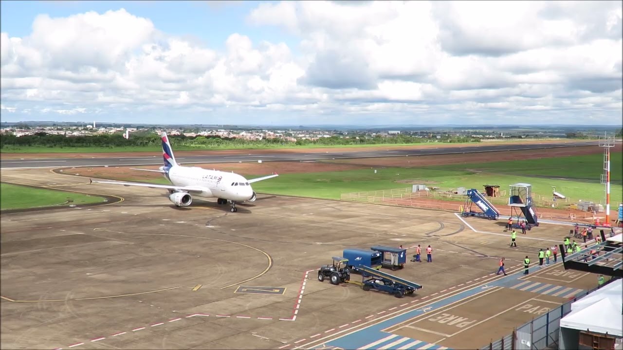 Airbus A-319 LATAM em Uberaba !!!!