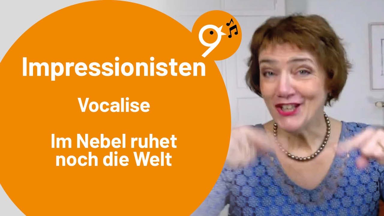 Einsingen um 9 (21.10.24) mit Barbara, Vocalise, Gabriel Fauré, Im Nebel ruhet noch die Welt
