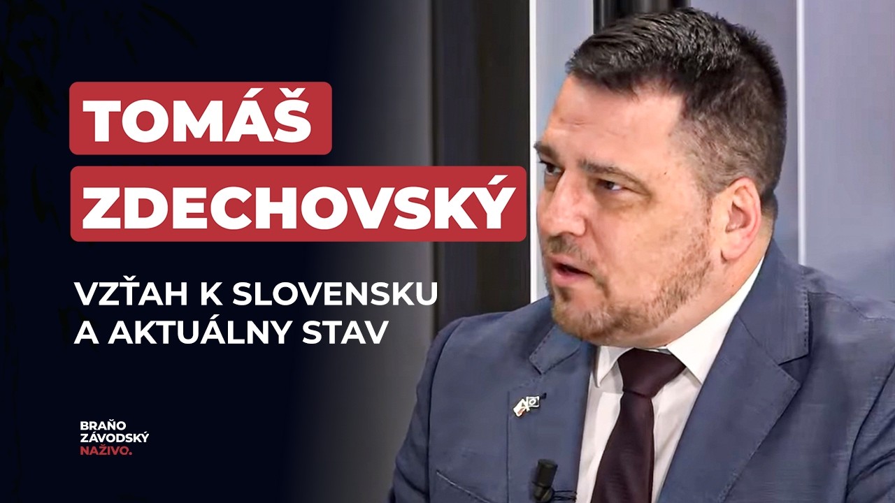Prišlo mi 35-tisíc vyhrážok smrťou zo Slovenska | Tomáš Zdechovský