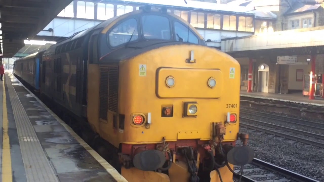 **HELLFIRE** 37401 Mary Queen Of Scots THRASHES Lancaster 26/1/2018