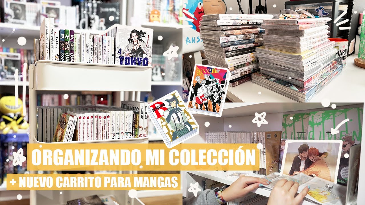 ✨ORGANIZANDO MIS MANGAS + ¡Nuevo carrito organizador! ✨