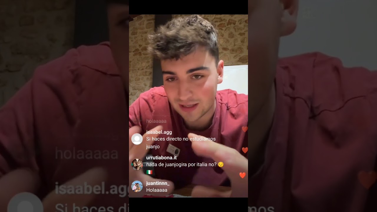Juanjo Bona - Directo Instagram (11/11/2024)